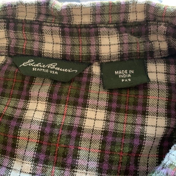 Eddie Bauer PXS flannel - Picture 4 of 4